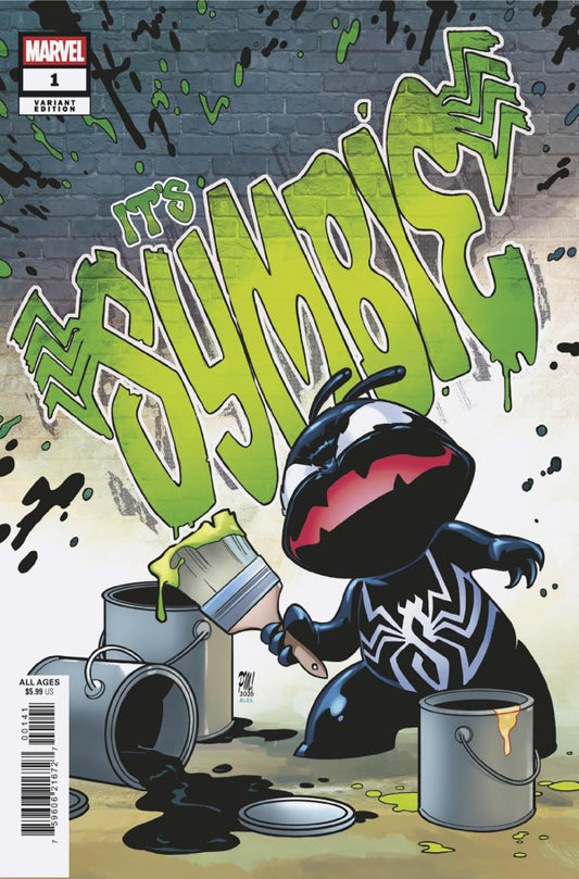 IT'S SYMBIE #1 PACO MEDINA D COVER