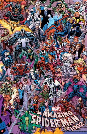 AMAZING SPIDER-MAN #1002 4-PART CONNECTING TODD NAUCK B COVER