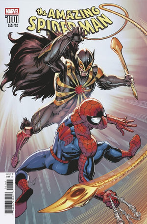 AMAZING SPIDER-MAN #1001 MARK BAGLEY D COVER