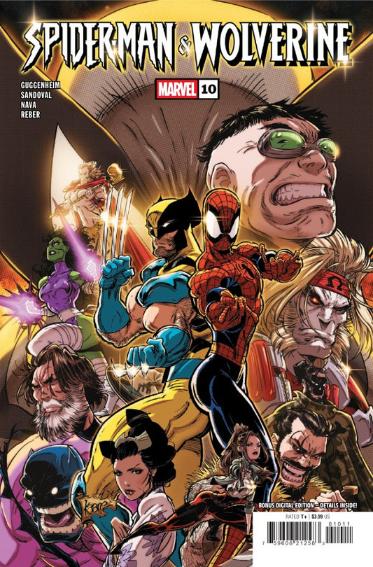 SPIDER-MAN & WOLVERINE #10 KAARE ANDREWS A COVER