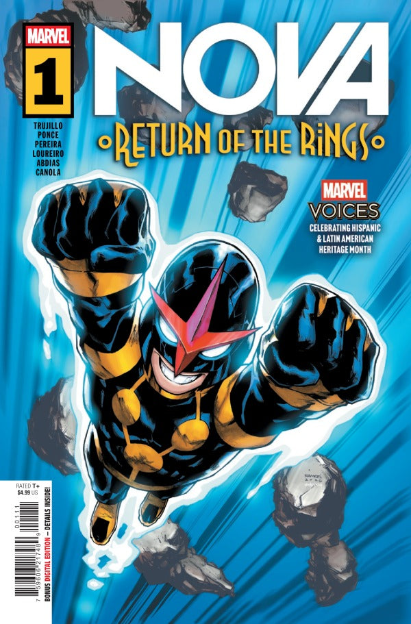 NOVA: RETURN OF THE RINGS #1 HUMBERTO RAMOS A COVER