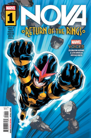 NOVA: RETURN OF THE RINGS #1 HUMBERTO RAMOS A COVER