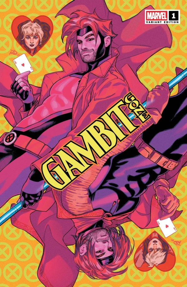 GAMBIT GONE #1 RUSSELL DAUTERMAN B COVER