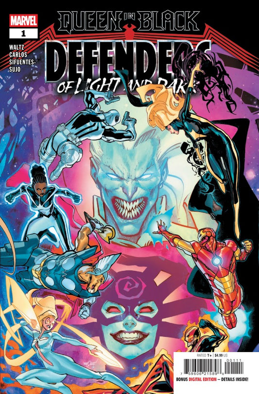 QUEEN IN BLACK: DEFENDERS OF LIGHT AND DARK #1 DAVID MARQUEZ A COVER