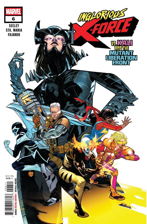 INGLORIOUS X-FORCE #6 R.B. SILVA A COVER