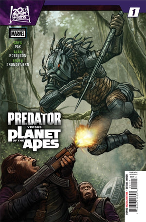 PREDATOR VS. THE PLANET OF THE APES #1 STONEHOUSE A COVER