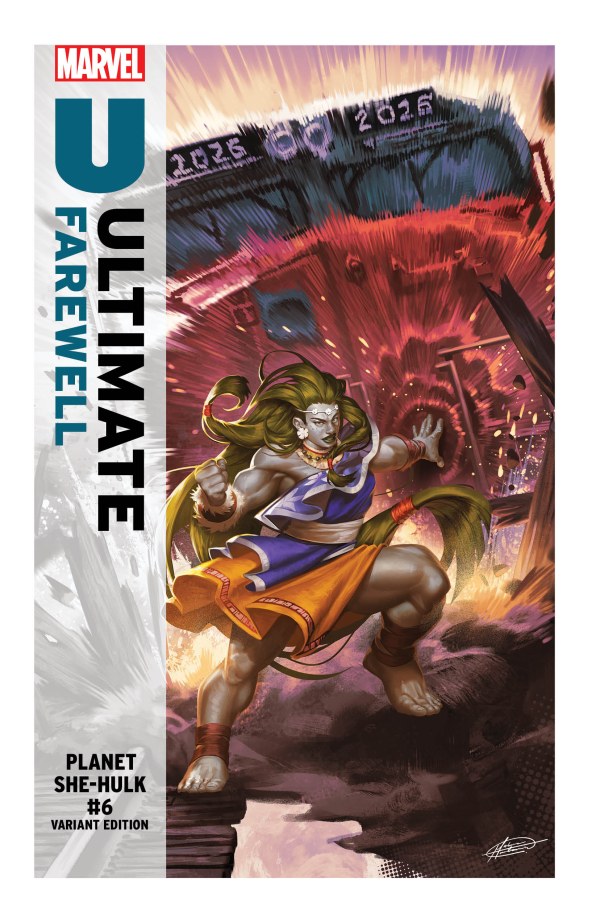 PLANET SHE-HULK #6 ULTIMATE FAREWELL MATEUS MANHANINI B COVER