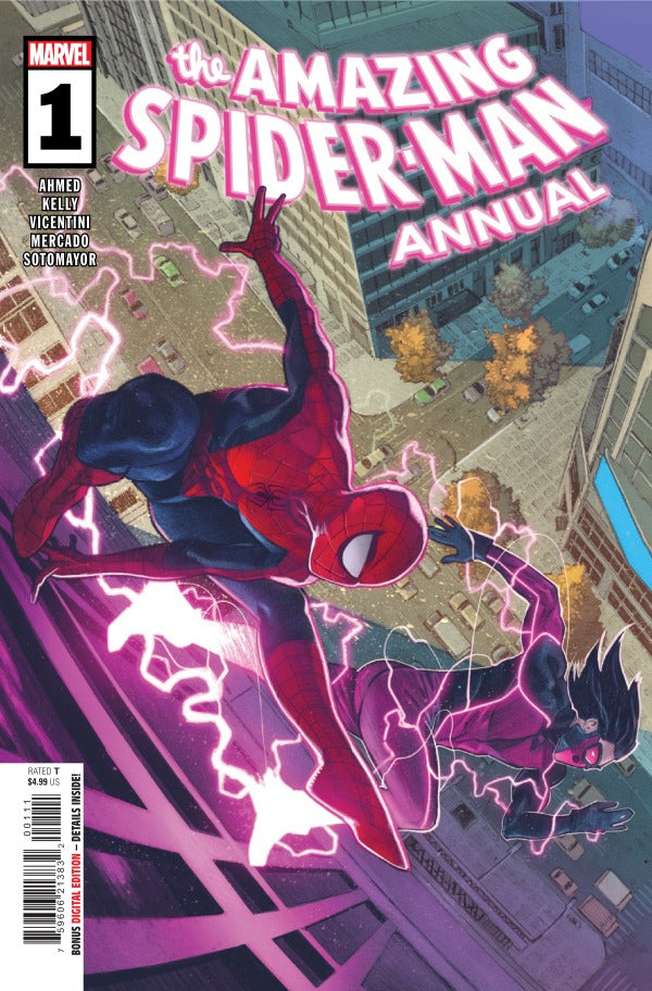 AMAZING SPIDER-MAN ANNUAL #1 FRANCESCO MOBILI A COVER