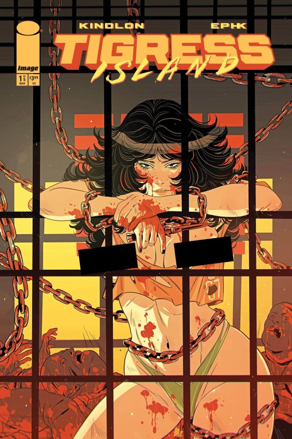 TIGRESS ISLAND #1 (OF 5) LUANA VECCHIO NSFW POLYBAGGED C COVER
