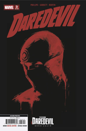 DAREDEVIL #3 2ND PRINTING MARVEL TELEVISION COVER