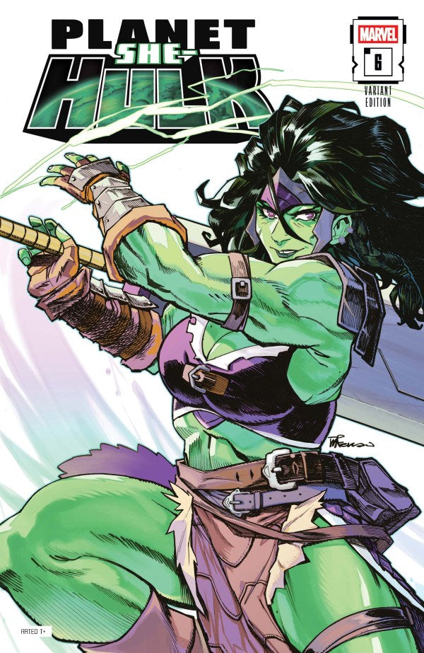 PLANET SHE-HULK #6 MARCO FERRARI C COVER