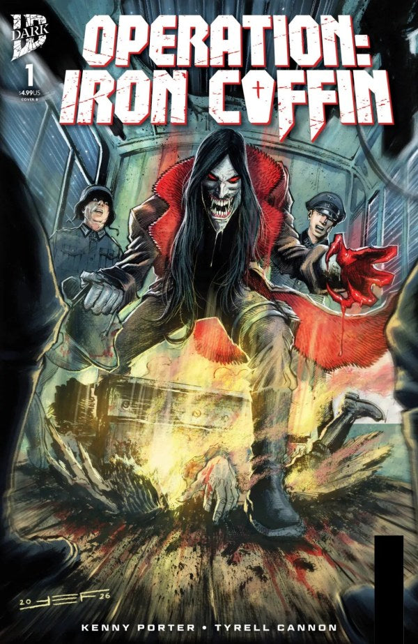 OPERATION: IRON COFFIN #1 JUAN FERREYRA B COVER