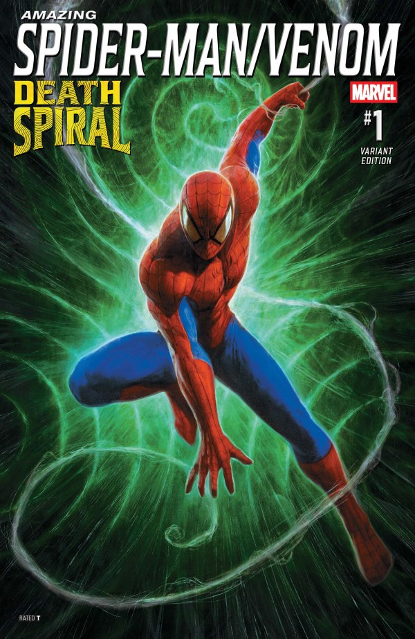 AMAZING SPIDER-MAN/VENOM: DEATH SPIRAL #1 DAVE RAPOZA
