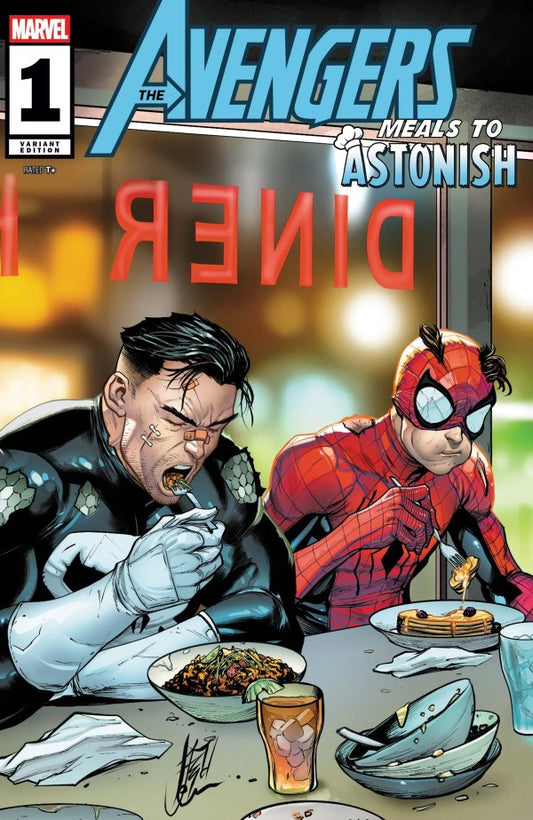 MEALS TO ASTONISH: AVENGERS #1 STEFANO CASELLI B COVER