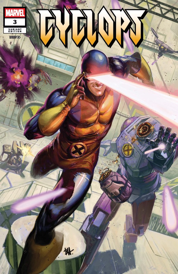 CYCLOPS #3 BEN HARVEY C COVER