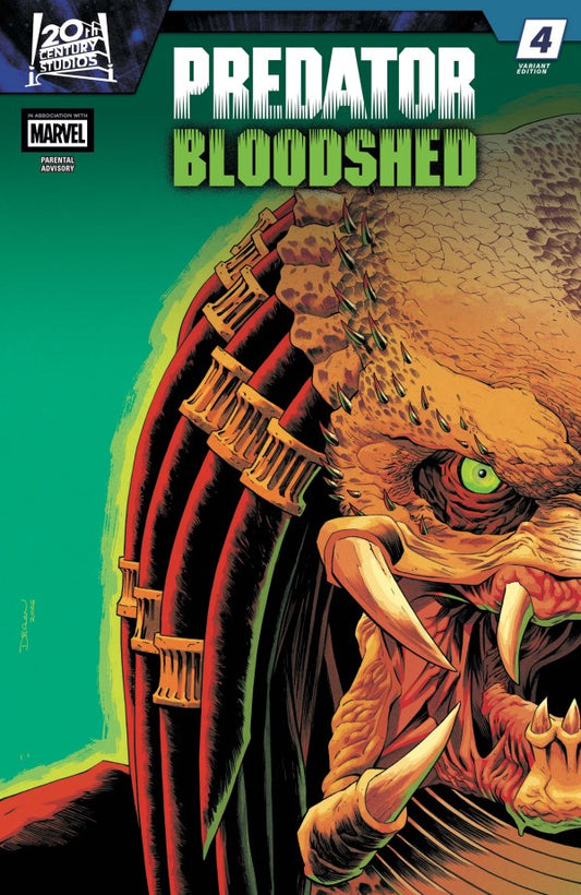 PREDATOR: BLOODSHED #4 DECLAN SHALVEY B COVER