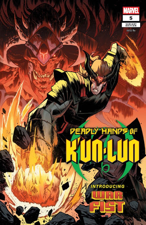 DEADLY HANDS OF K'UN-LUN #5 WAR FIST LEO CHIOLA B COVER