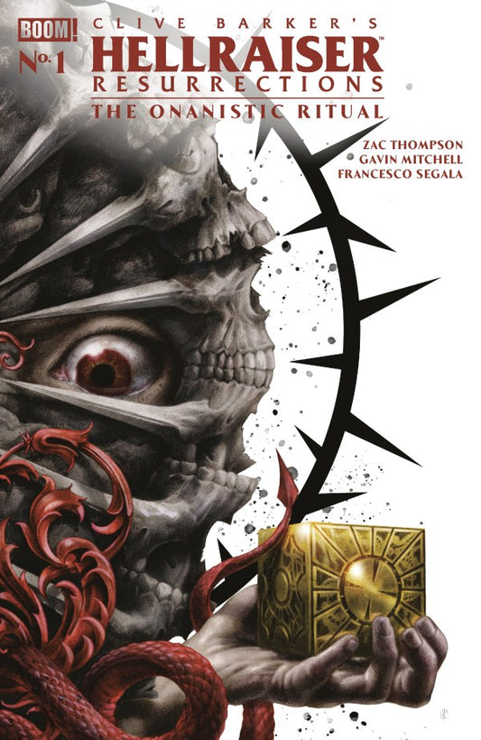 HELLRAISER: RESURRECTIONS - THE ONANISTIC RITUAL #1 ANDREW K. CURREY G COVER