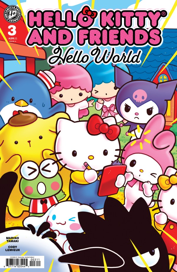 HELLO KITTY AND FRIENDS: HELLO WORLD! #3 PAULINA GANUCHEAU A COVER