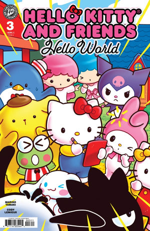 HELLO KITTY AND FRIENDS: HELLO WORLD! #3 PAULINA GANUCHEAU A COVER