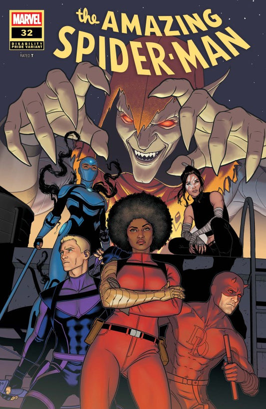 AMAZING SPIDER-MAN #32 DISABILITY PRIDE JAMIE MCKELVIE G COVER