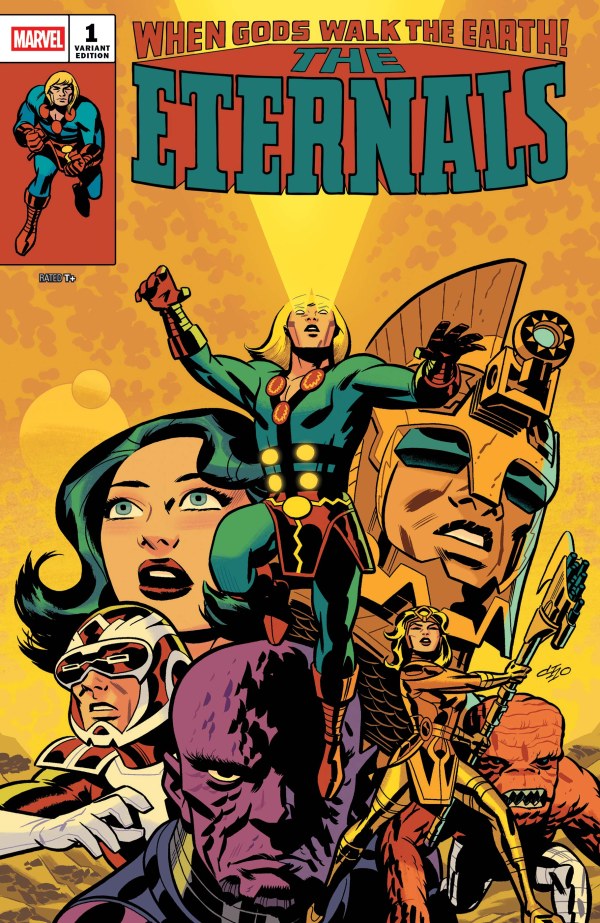 ETERNALS 50TH ANNIVERSARY SPECIAL #1 MICHAEL CHO B COVER