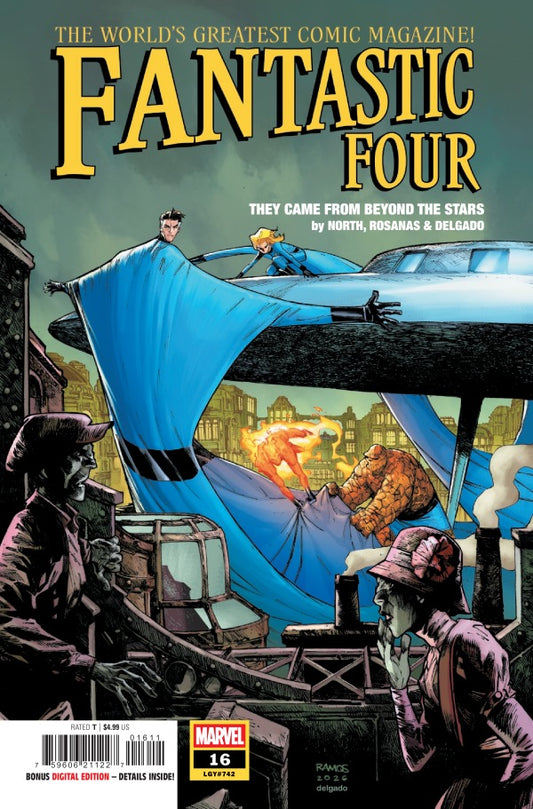 FANTASTIC FOUR #16 HUMBERTO RAMOS A COVER