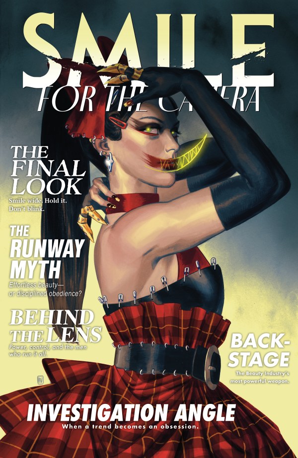 SMILE: FOR THE CAMERA #5 FASHION MAGAZINE KEYLA VALERIO C COVER