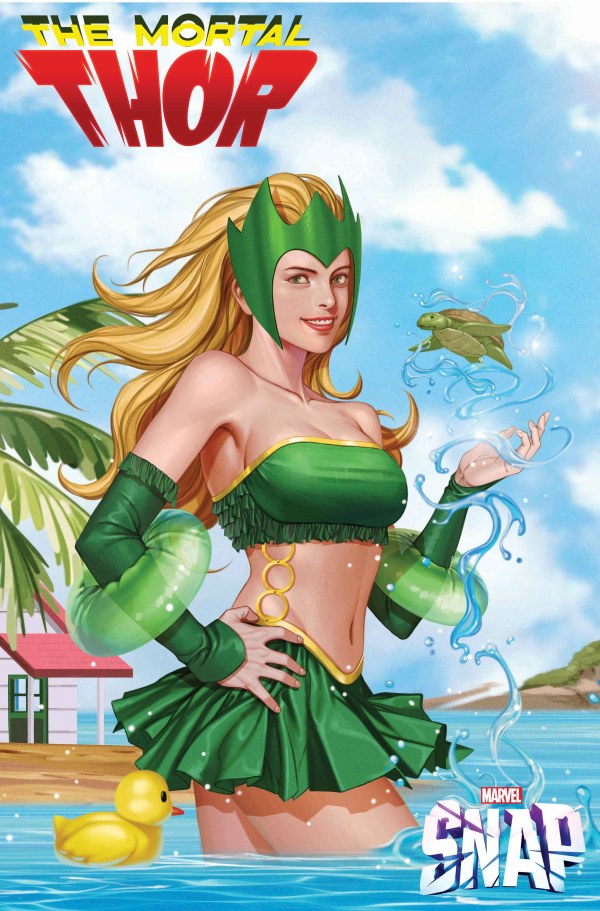 MORTAL THOR #13 MARVEL SNAP SWIMSUITINHYUK LEE D COVER
