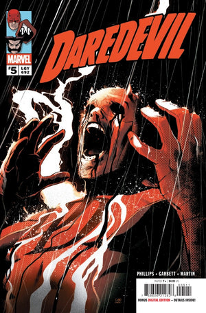 DAREDEVIL #5 LEE GARBETT A COVER