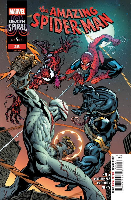 AMAZING SPIDER-MAN #25 ED MCGUINNESS A COVER