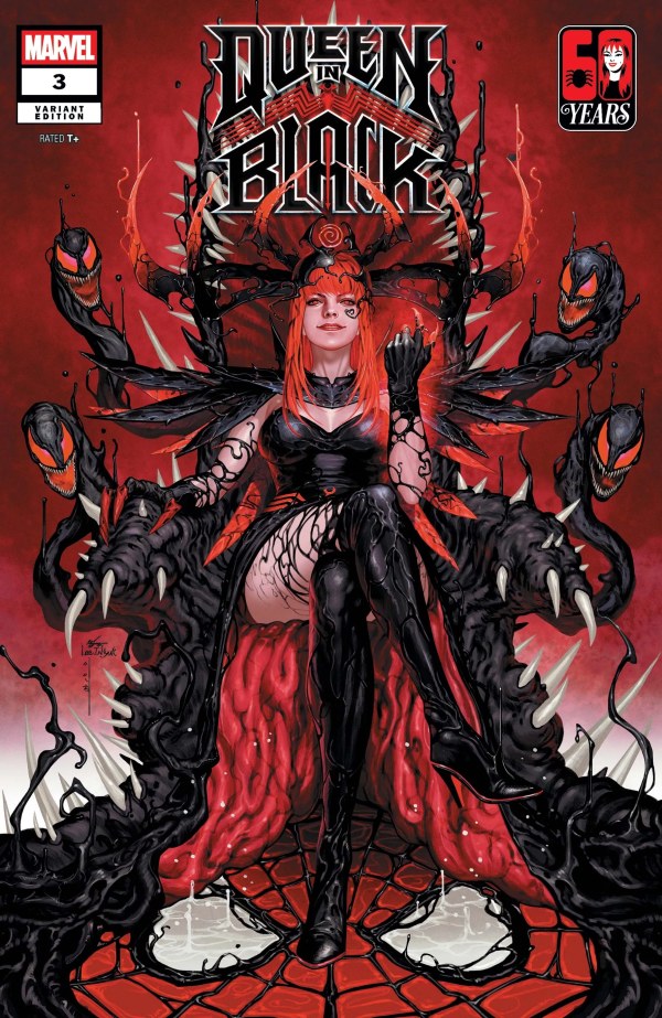 QUEEN IN BLACK #3 MARY JANE WATSON INHYUK LEE B COVER