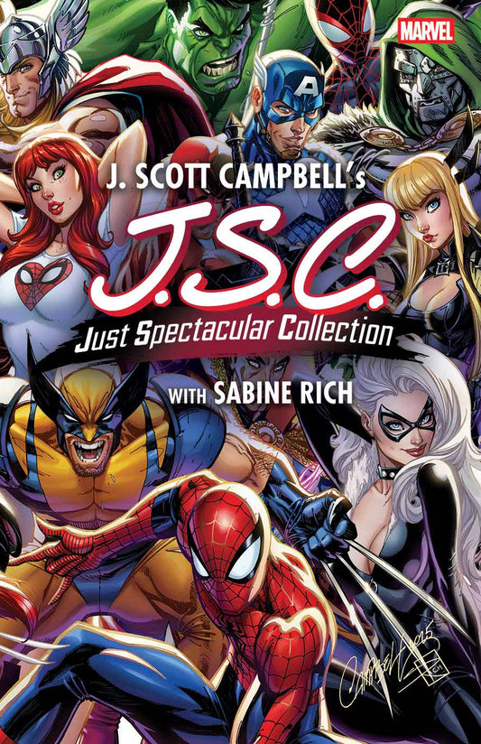 JUST SPECTACULAR COLLECTION #1 J. SCOTT CAMPBELL A COVER