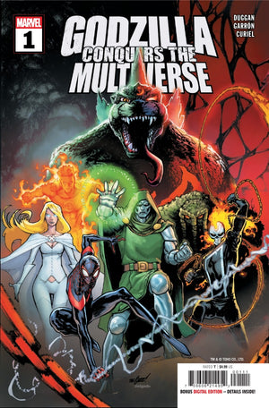 GODZILLA CONQUERS THE MULTIVERSE #1 DAVID MARQUEZ A COVER