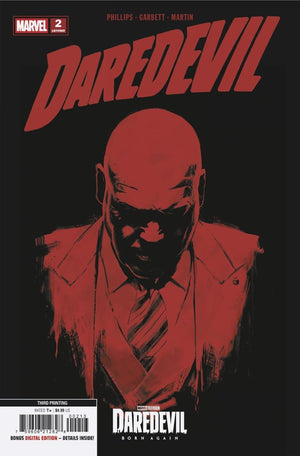 DAREDEVIL #2 3RD PRINTING MARVEL TELEVISION A COVER