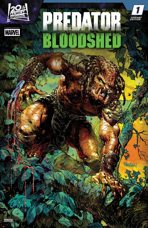 PREDATOR: BLOODSHED #1 DAN PANOSIAN B COVER