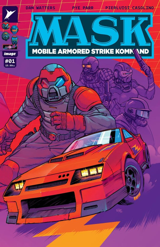 MASK #1 PYE PARR WRAPAROUND A COVER