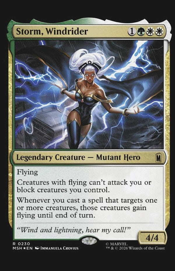 X-MEN #32 MAGIC: THE GATHERING IMMANUELA CROVIUS C COVER
