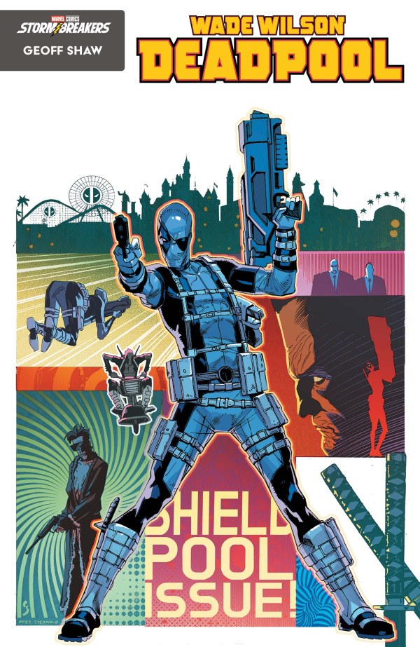 WADE WILSON: DEADPOOL #3 AGENTS OF S.H.I.E.L.D. GEOFF SHAW B COVER