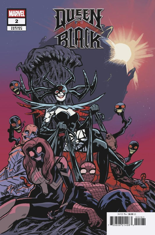 QUEEN IN BLACK #2 SMILE CHIP ZDARSKY F COVER
