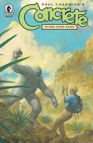 CONCRETE: STARS OVER SAND #4 PAUL CHADWICK A COVER