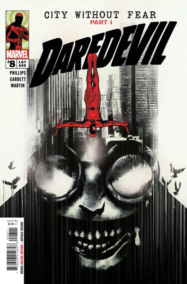 DAREDEVIL #8 LEE GARBETT A COVER