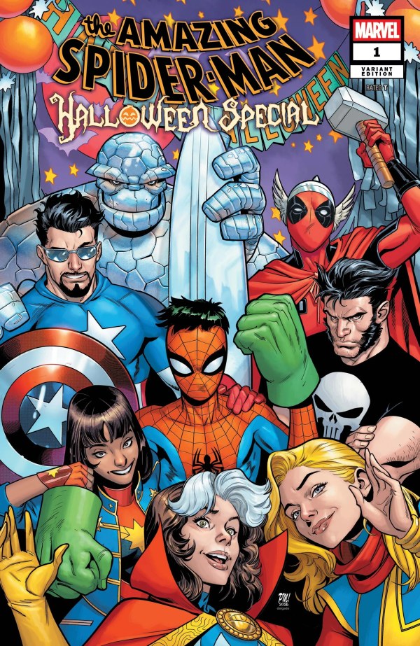 AMAZING SPIDER-MAN: HALLOWEEN SPECIAL #1 PACO MEDINA B COVER