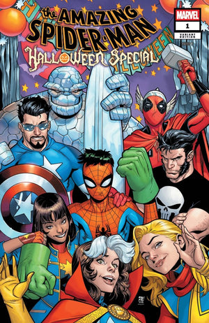 AMAZING SPIDER-MAN: HALLOWEEN SPECIAL #1 PACO MEDINA B COVER