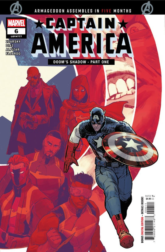 CAPTAIN AMERICA #6 BEN HARVEY A COVER