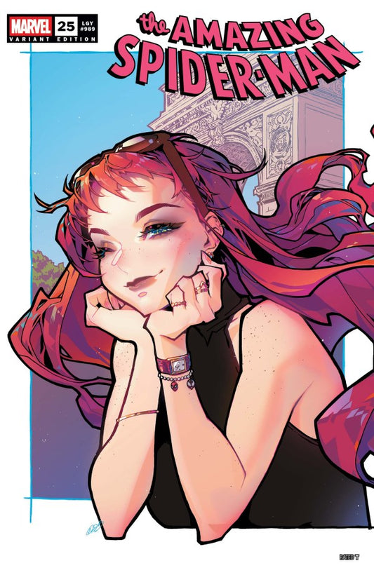 AMAZING SPIDER-MAN #25 ROSE BESCH H COVER