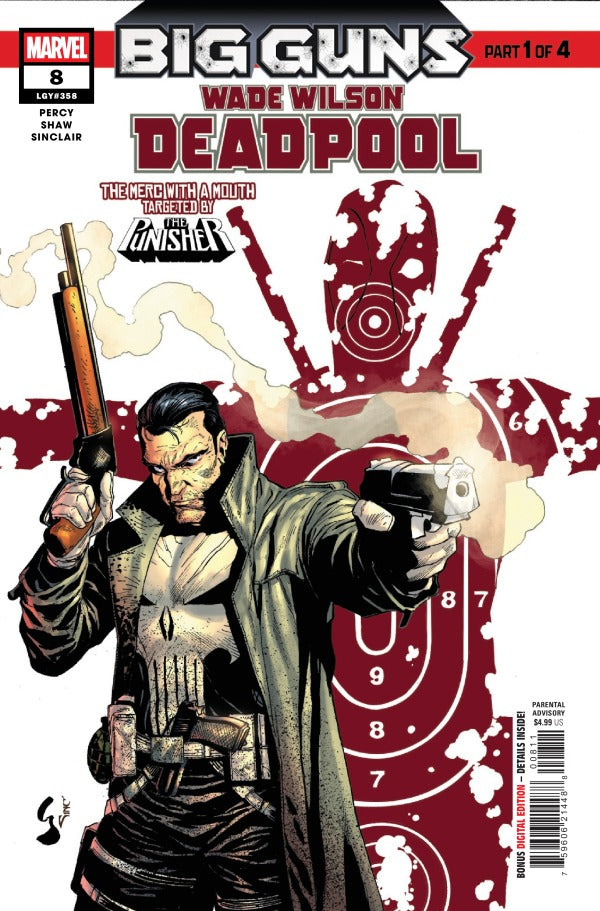 WADE WILSON: DEADPOOL #8 GEOFF SHAW A COVER