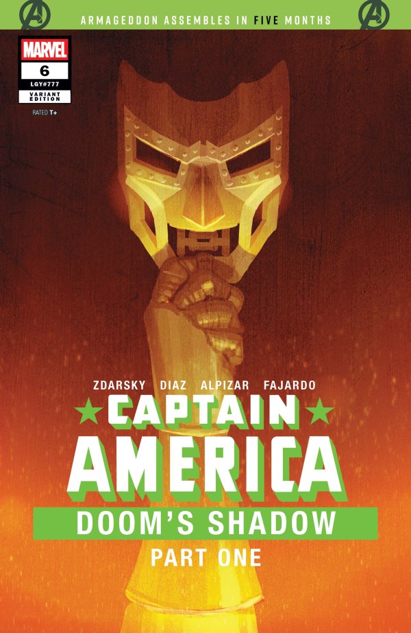 CAPTAIN AMERICA #6 CHIP ZDARSKY SPOILER F COVER