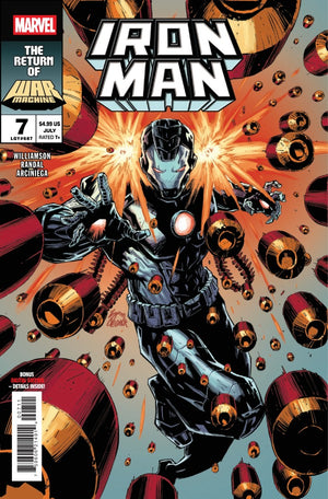 IRON MAN #7 RYAN STEGMAN A COVER
