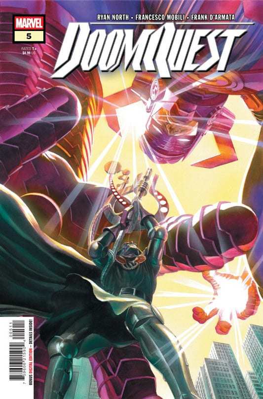 DOOMQUEST #5 ALEX ROSS A COVER